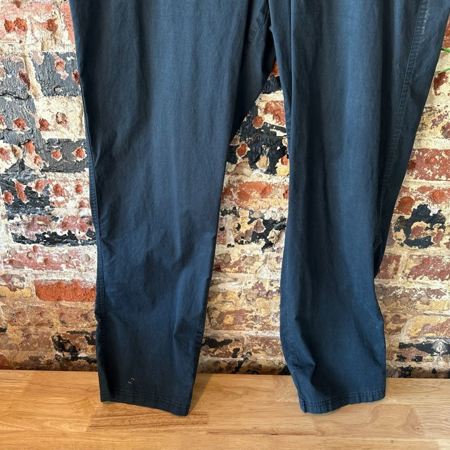Columbia Mens 40x32 Casual Pants Black Outdoor Twill