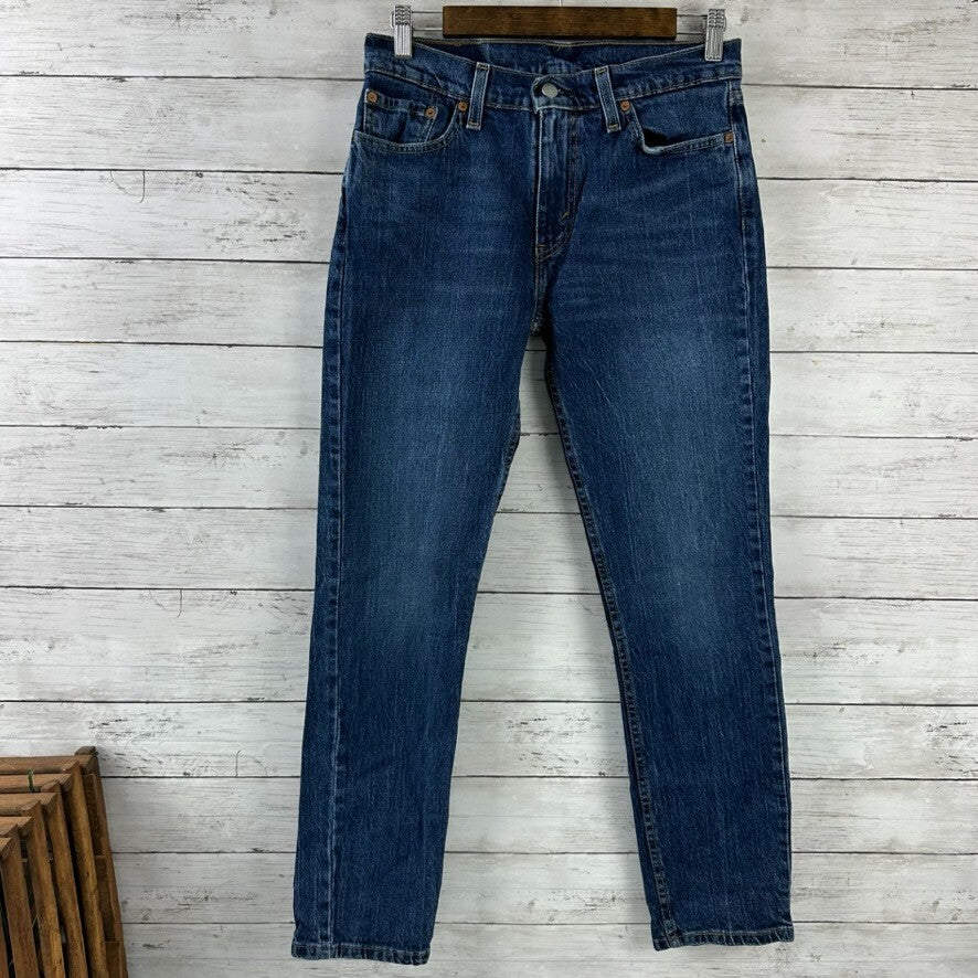 Levis Mens 511 blue Jeans 30x30 Slim Fit Denim (measures 29x29.5) Levi's