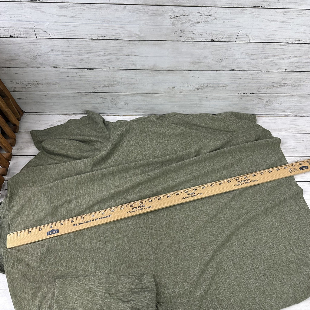 Duluth Trading Mens Green Short Sleeve Polo Size 2XL Relaxed Fit