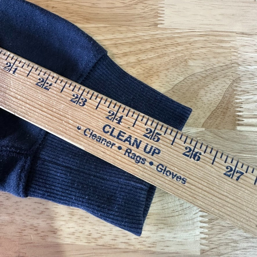 Carhartt Hoodie Sweatshirt Blue Mens Size Medium Relaxed Fit Spellout