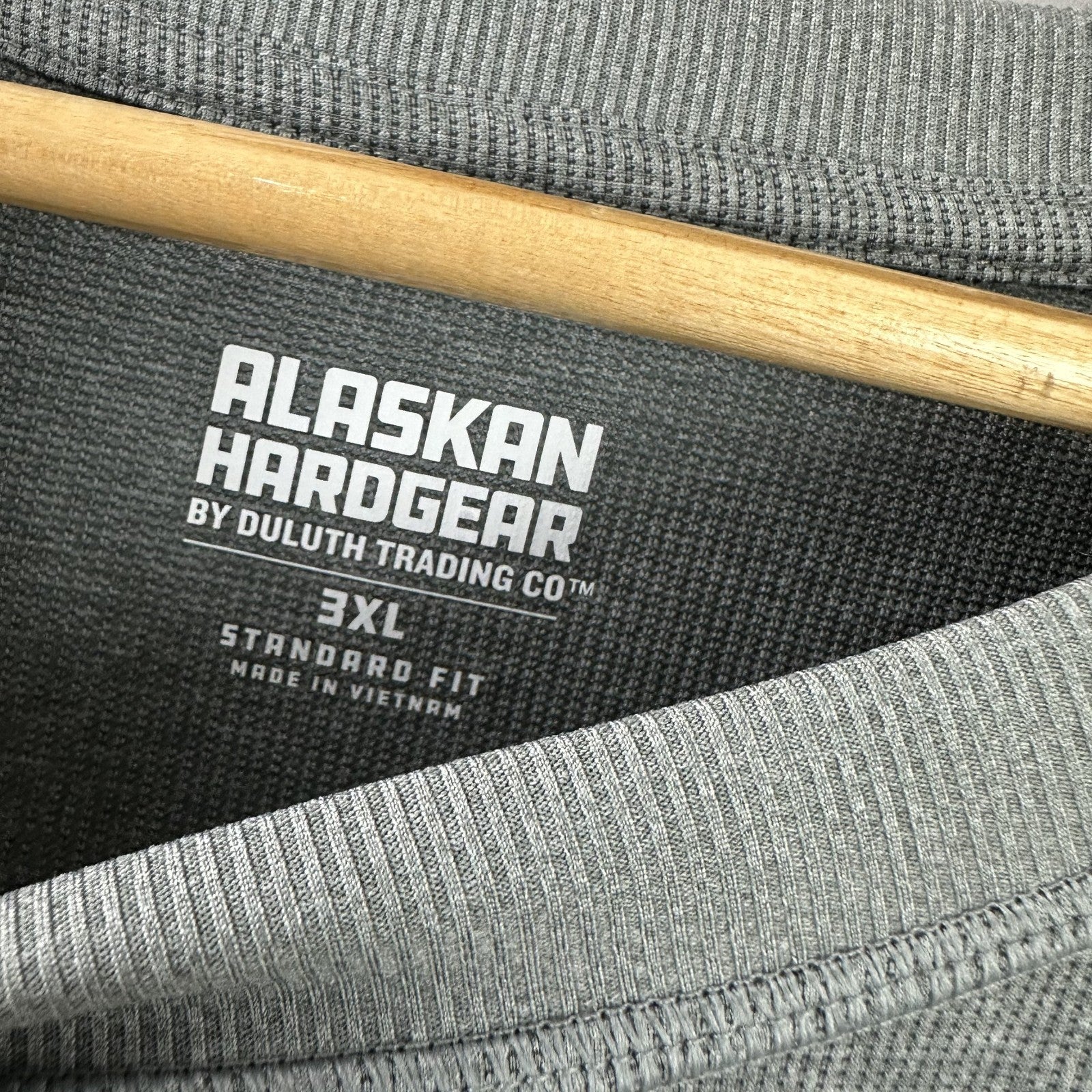 Alaskan Hardgear Duluth Standard Fit Mens 3xl Gray Short sleeve T-shrt