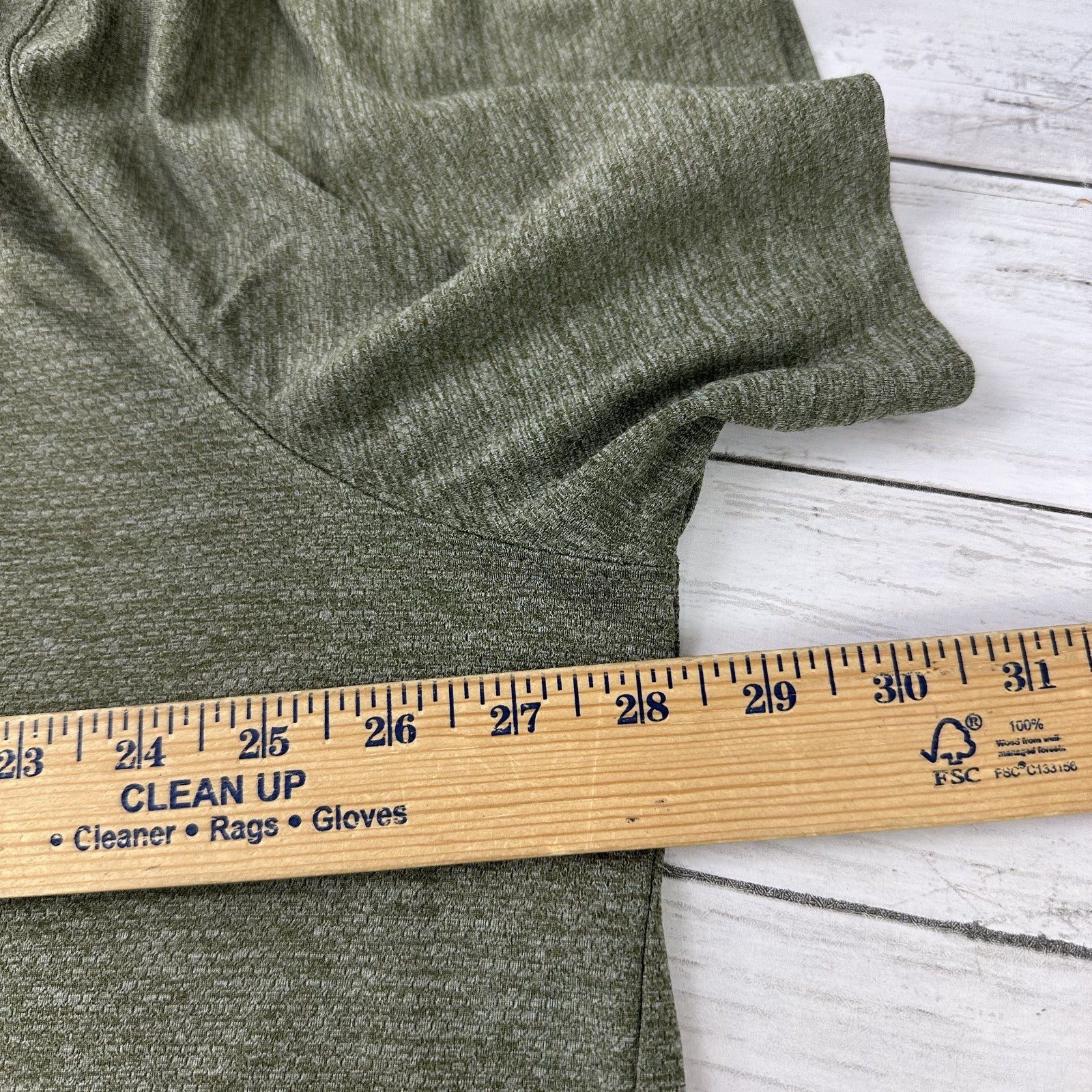 Duluth Trading Mens Green Short Sleeve Polo Size 2XL Relaxed Fit