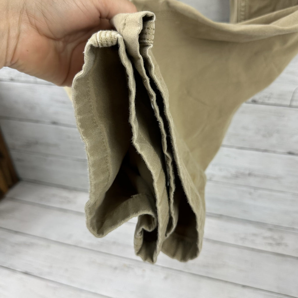 Carhartt Relaxed Fit Utility Pants Size 40x32 Tan Brown Workwear (measures 39x29