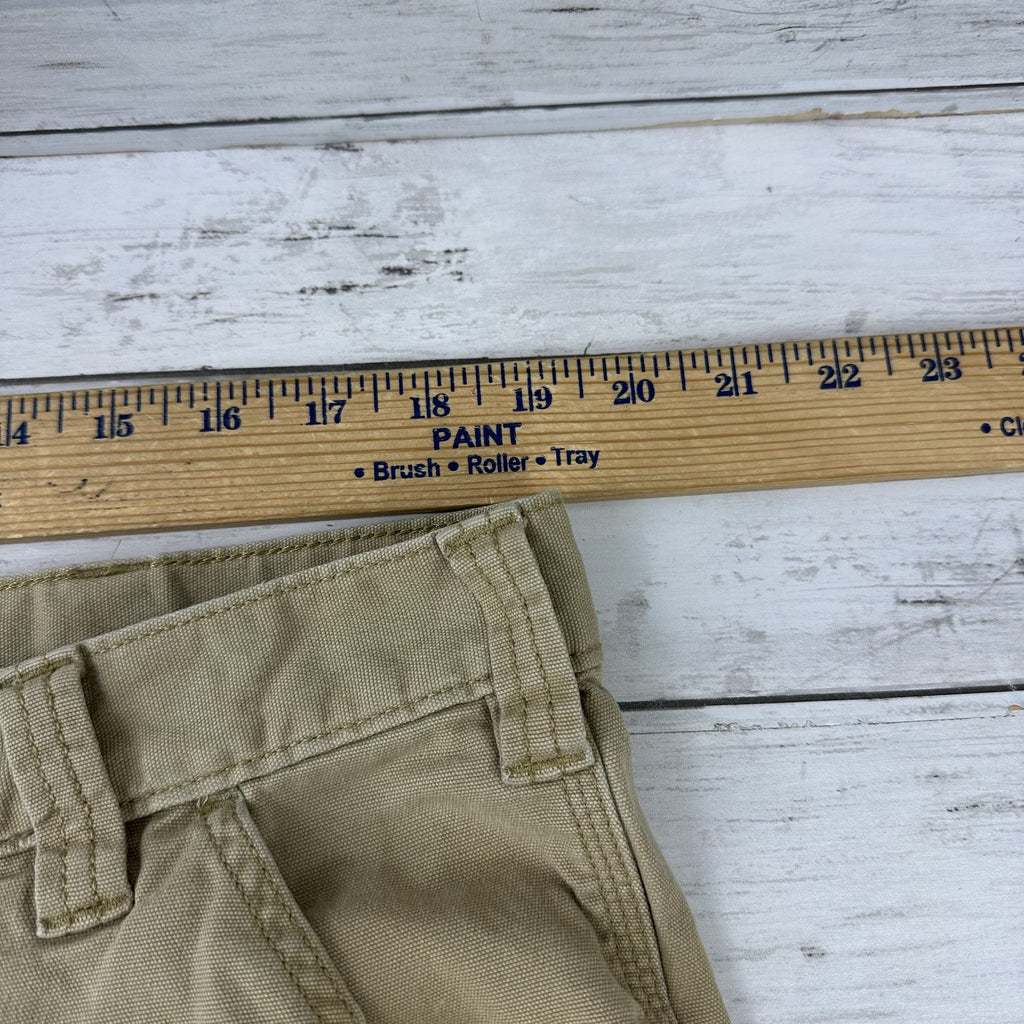 Carhartt Relaxed Fit Utility Pants Size 40x32 Tan Brown Workwear (measures 39x29