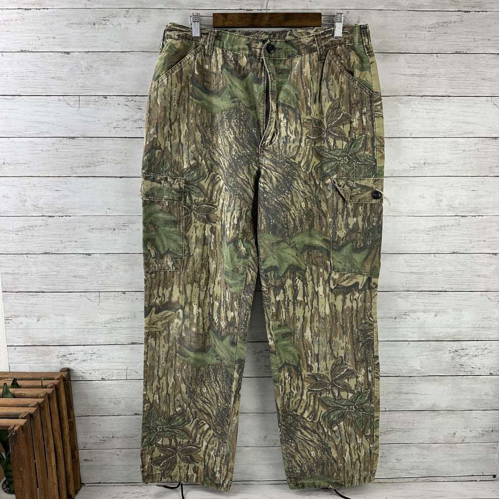 Liberty Cargo Camo Camouflage Hunting Pants Men's Large Reg 35x30 Real Tree