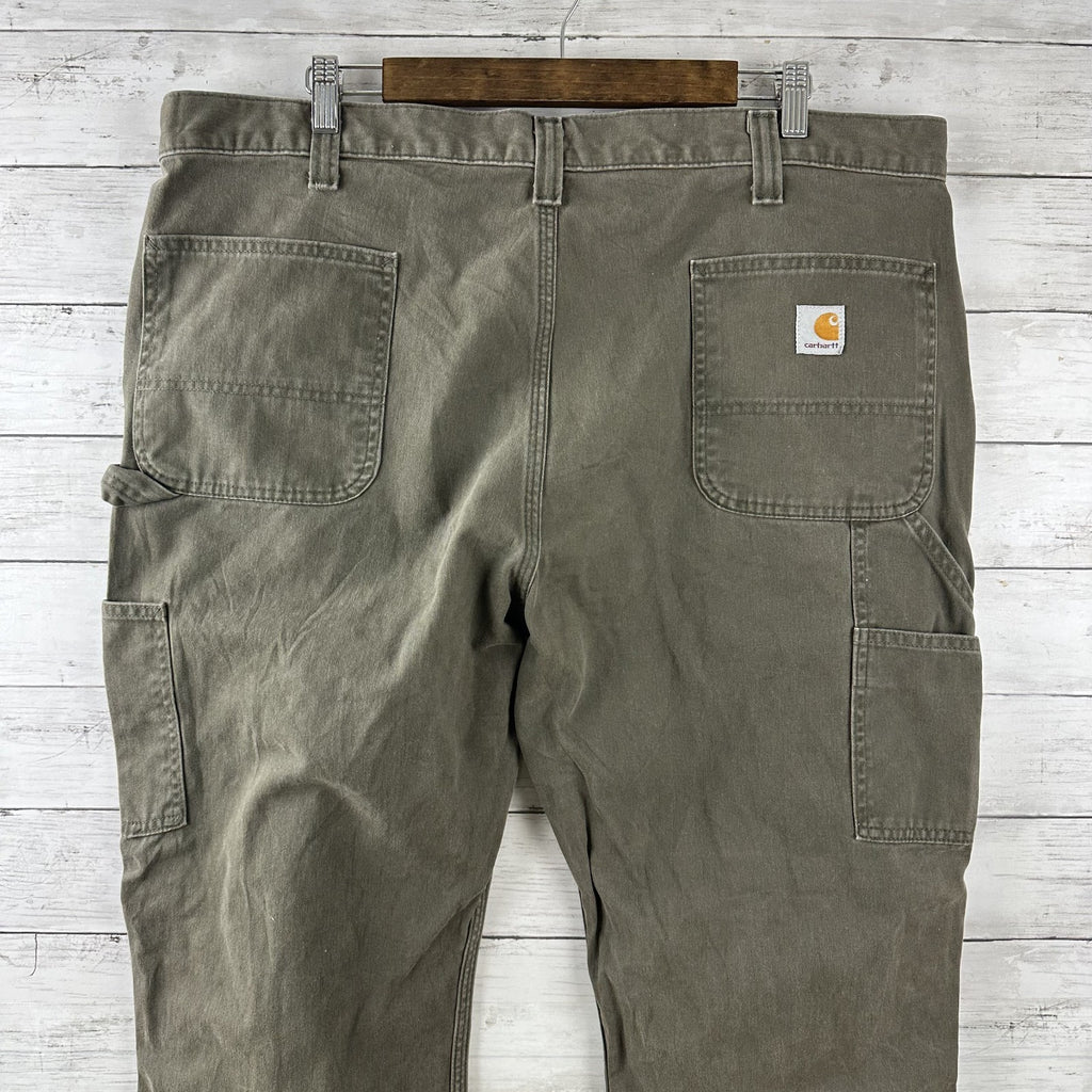Carhartt B324 DFE Relaxed Fit Work Pants Mens 42x30 Twill Dark Coffee