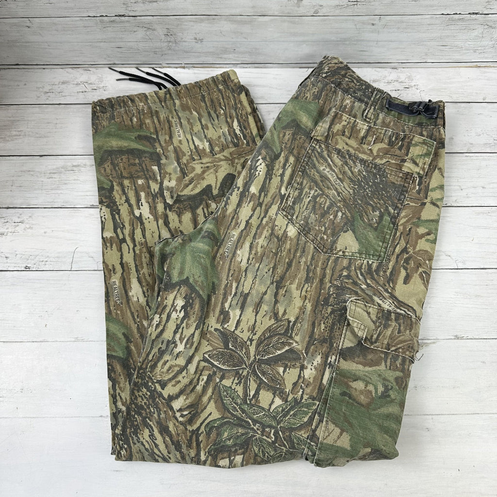 Liberty Cargo Camo Camouflage Hunting Pants Men's Large Reg 35x30 Real Tree
