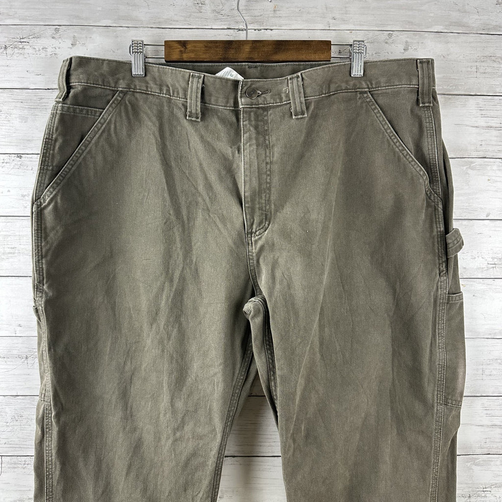 Carhartt B324 DFE Relaxed Fit Work Pants Mens 42x30 Twill Dark Coffee