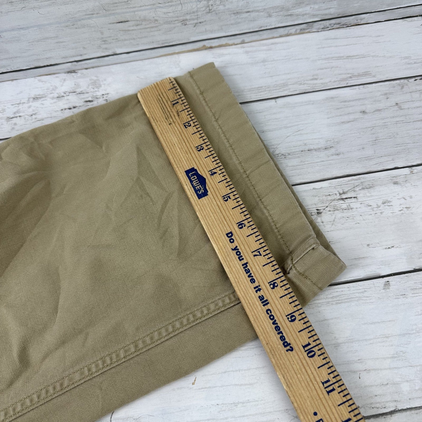 Carhartt Relaxed Fit Utility Pants Size 40x32 Tan Brown Workwear (measures 39x29
