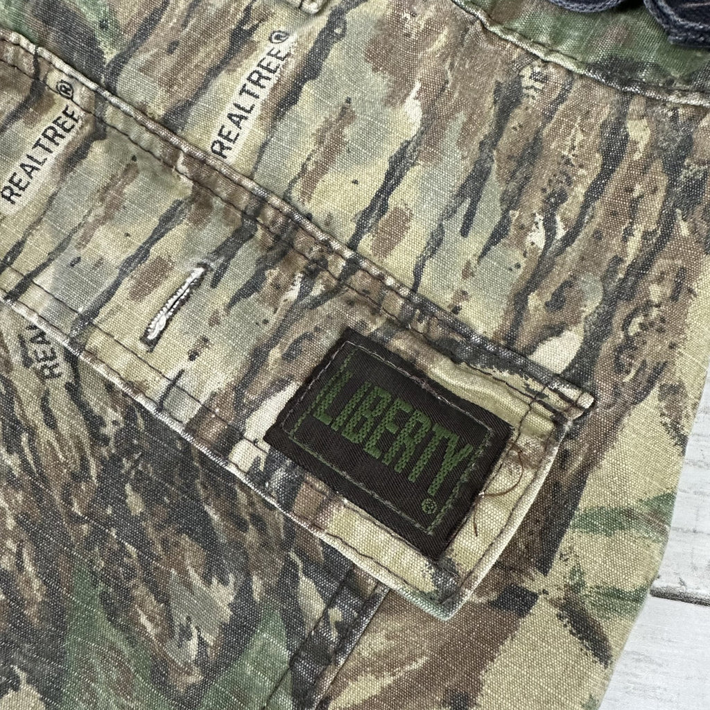 Liberty Cargo Camo Camouflage Hunting Pants Men's Large Reg 35x30 Real Tree
