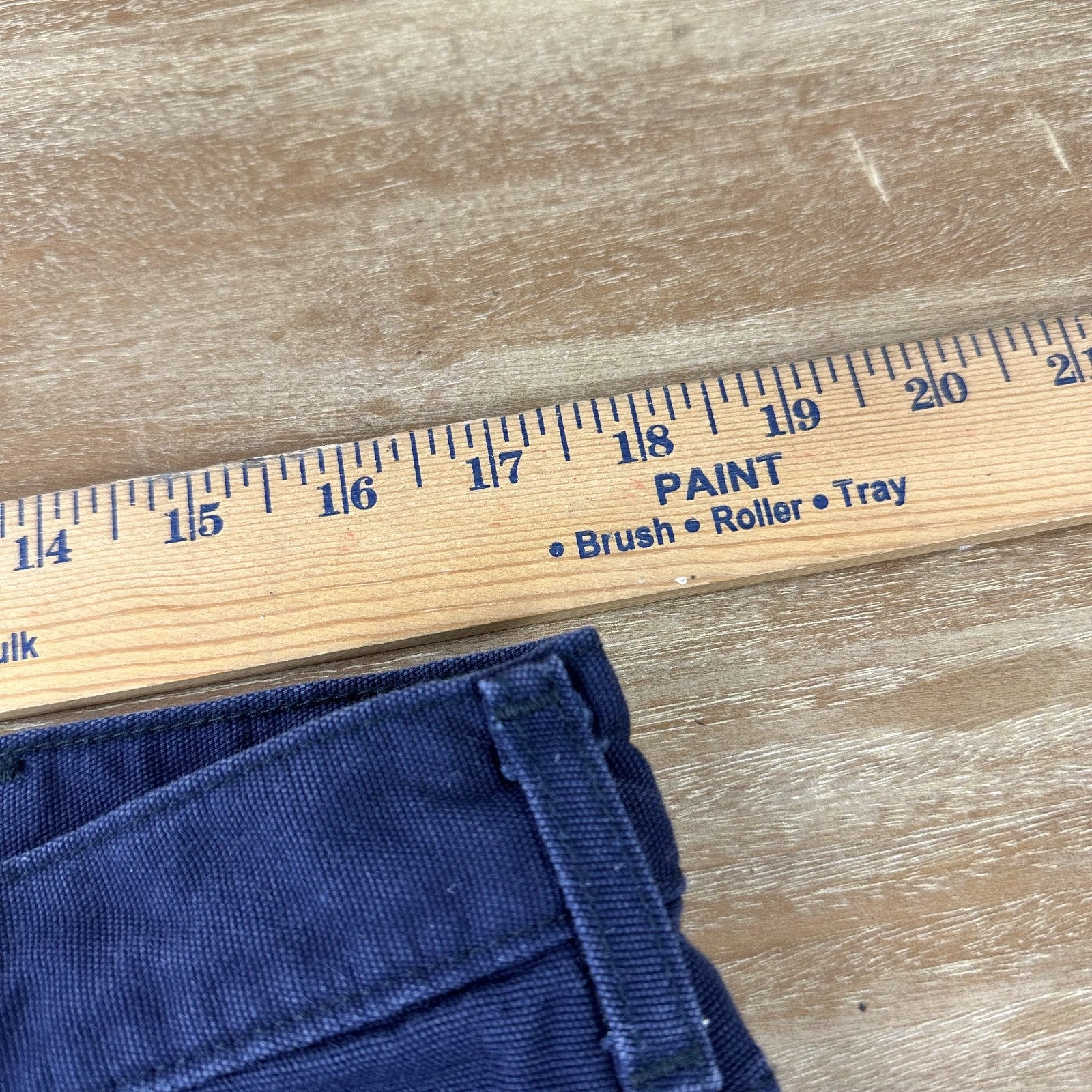 Carhartt FR FRB159 NVY Pants Mens 36x36 Blue utility Loose Fit