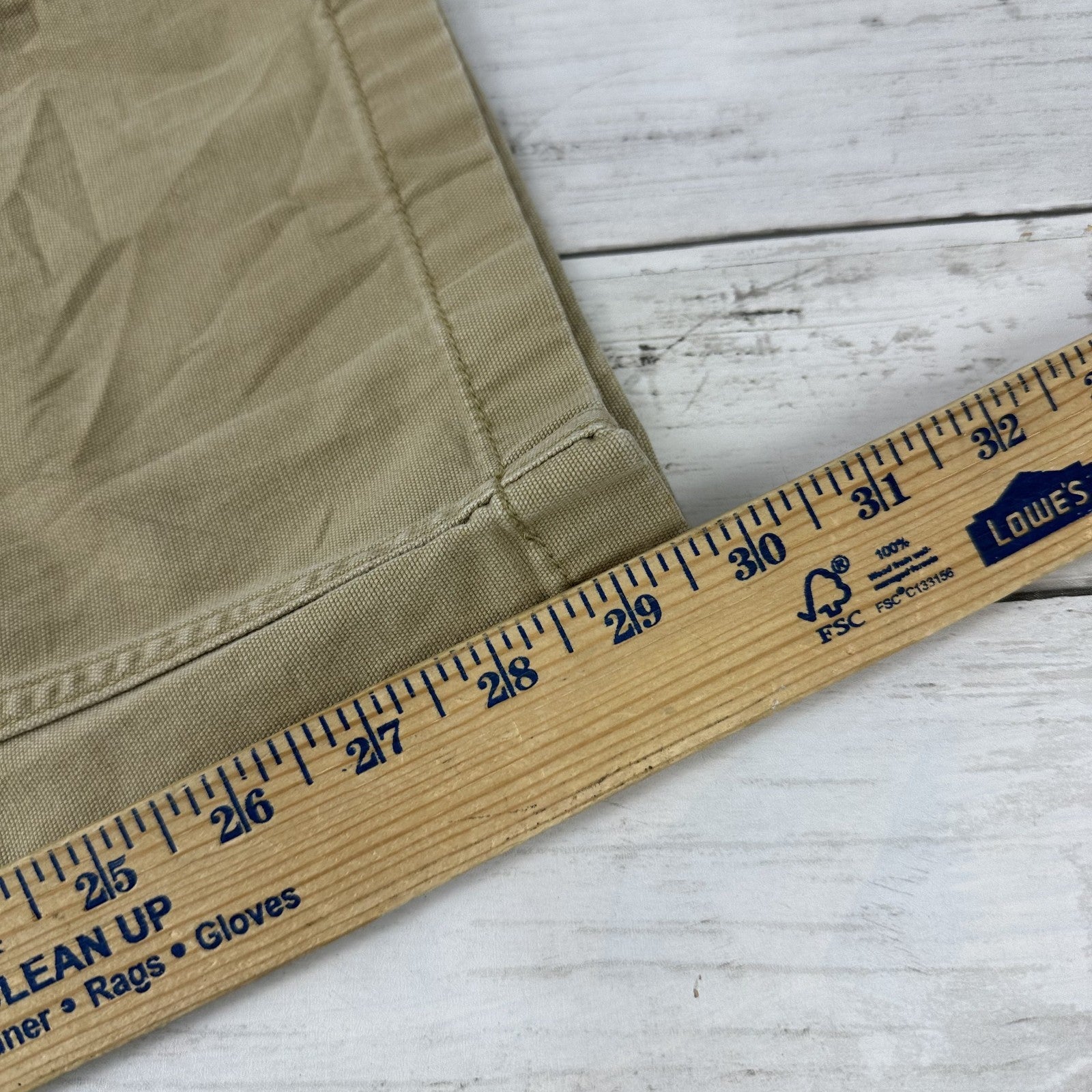Carhartt Relaxed Fit Utility Pants Size 40x32 Tan Brown Workwear (measures 39x29