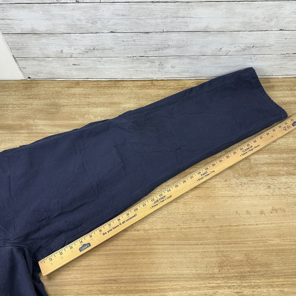 Carhartt FR FRB159 NVY Pants Mens 36x36 Blue utility Loose Fit