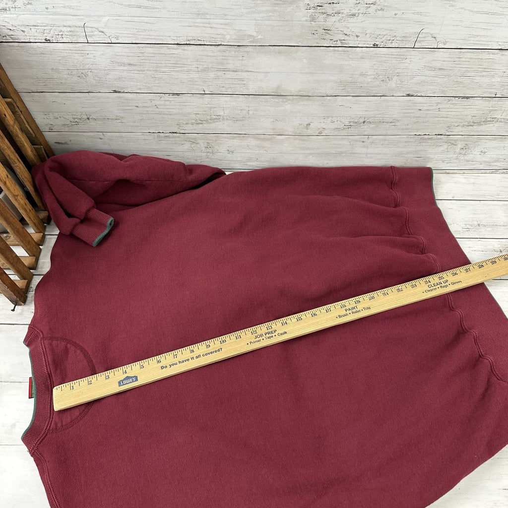 VINTAGE Golf Sweatshirt Mens XL red Crewneck 90s USA Cross creek hardscrabble