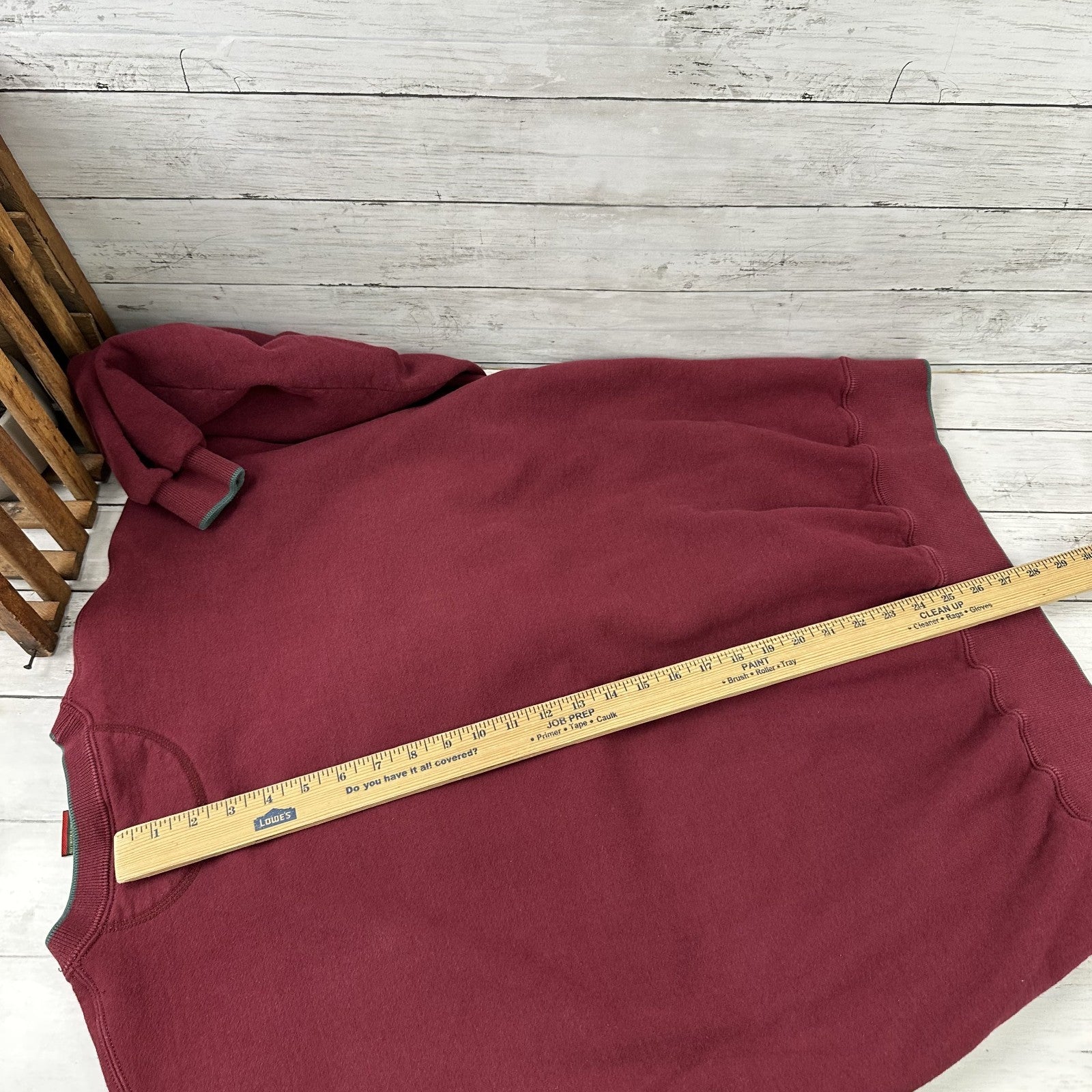 VINTAGE Golf Sweatshirt Mens XL red Crewneck 90s USA Cross creek hardscrabble