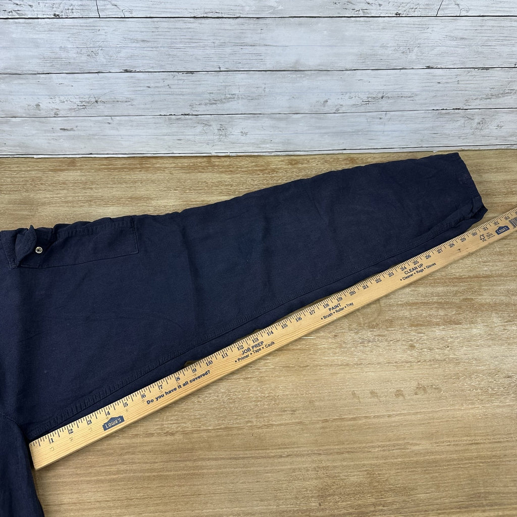 Carhartt FR Cargo Pants Mens 36x34 Blue utility 344-20 Lightweight