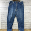 Carhartt B17 DST Jeans Mens 40x34 Blue denim workwear Work Relaxed