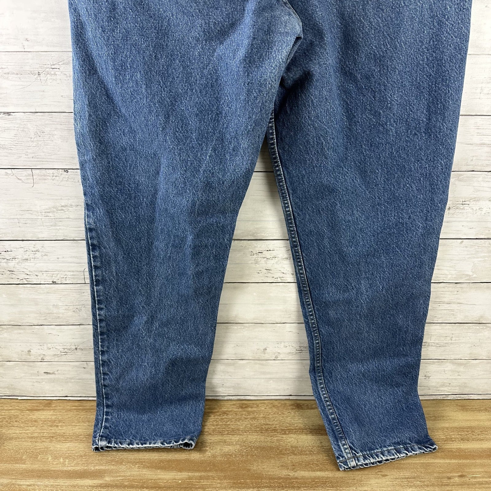 Carhartt B17 DST Jeans Mens 40x34 Blue denim workwear Work Relaxed