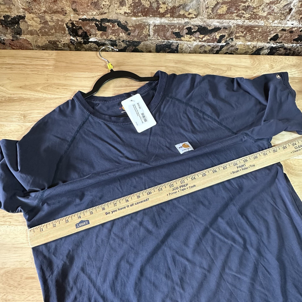 Carhartt FR Shirt Mens Medium Flame Resistant Force Relaxed Fit CAT 1 Workwear