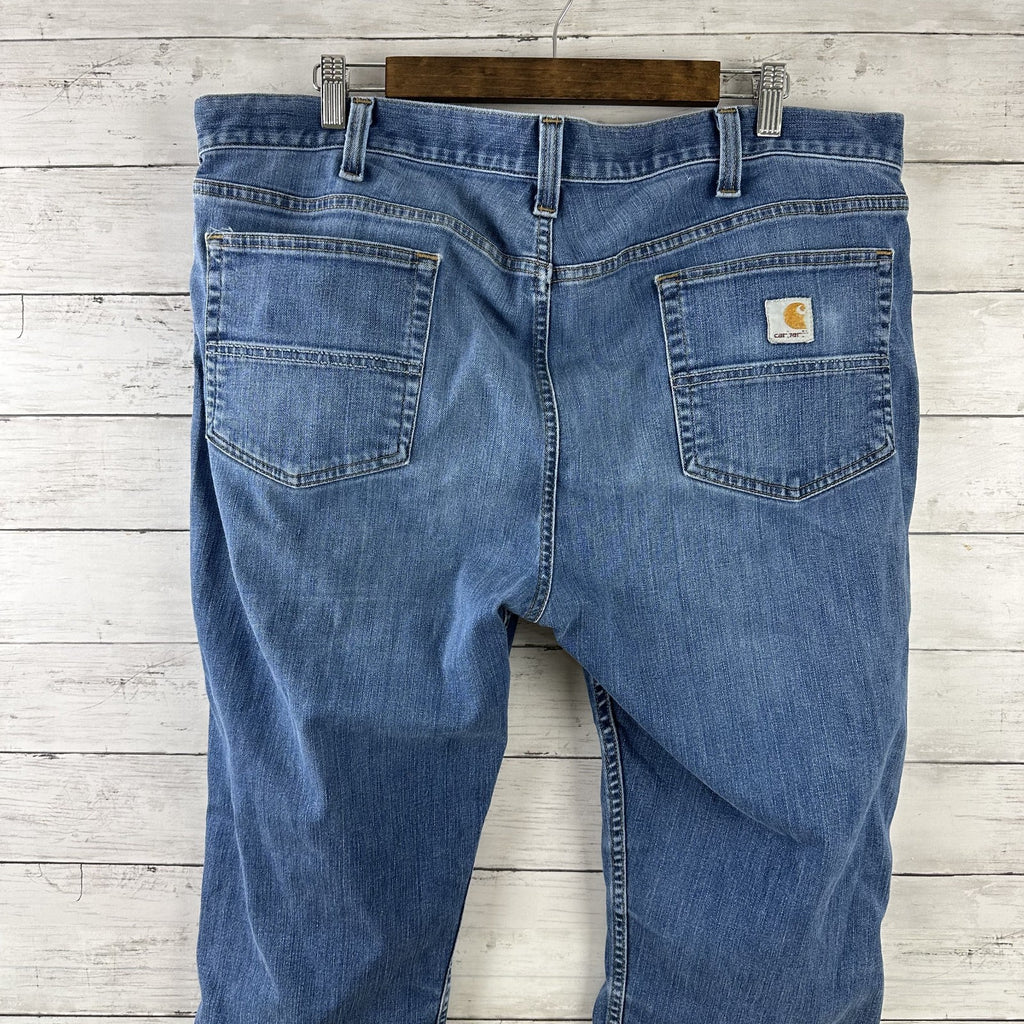 Carhartt Relaxed Fit Mens 40x32 Jeans Workwear Work rugged flex straight