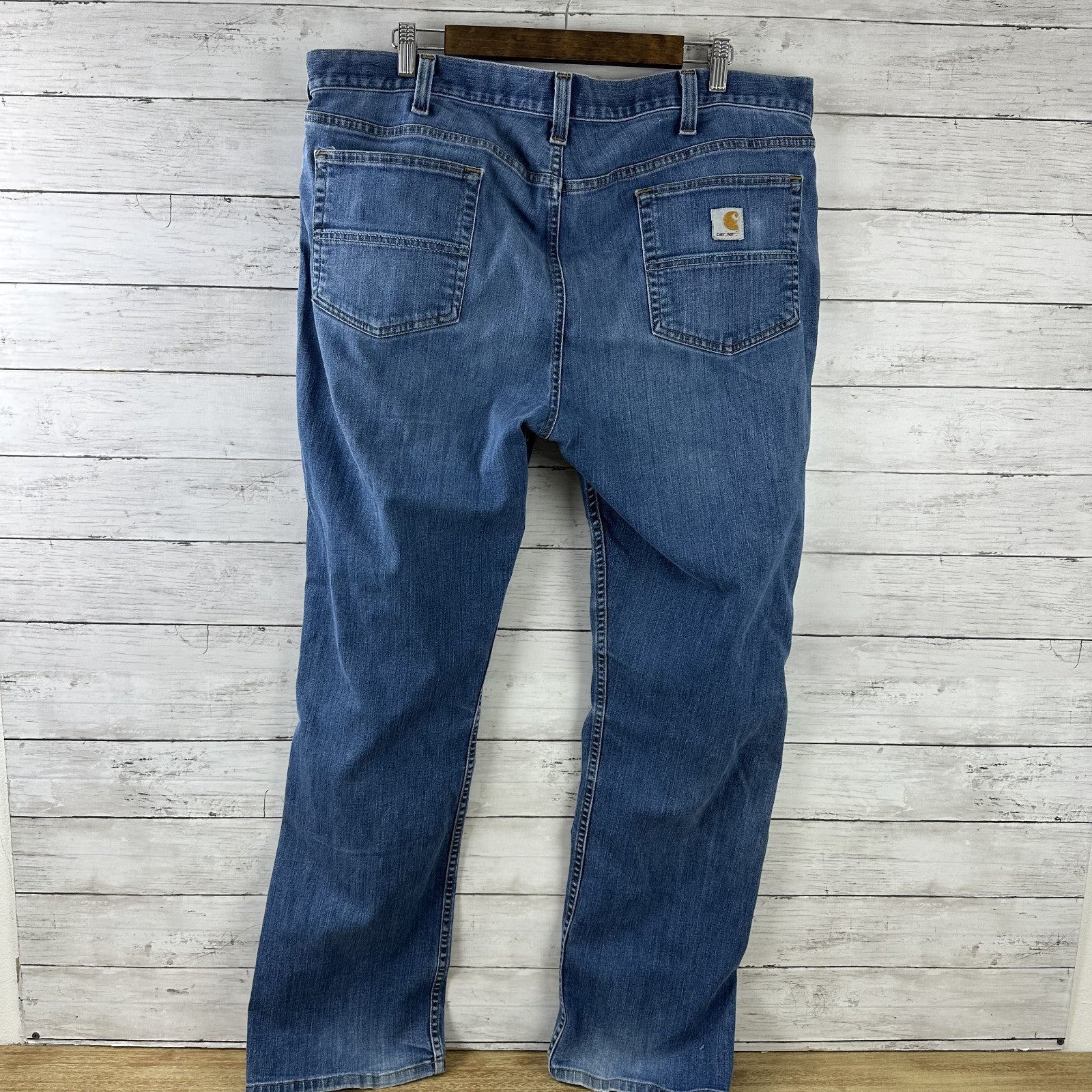 Carhartt Relaxed Fit Mens 40x32 Jeans Workwear Work rugged flex straight