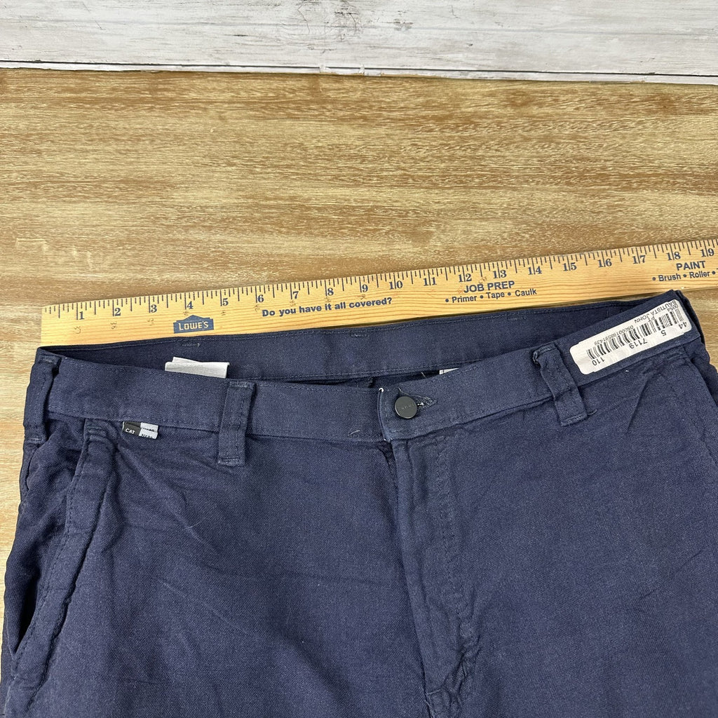 Carhartt FR Cargo Pants Mens 36x34 Blue utility 344-20 Lightweight