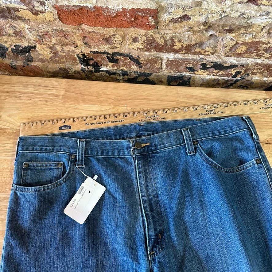 Carhartt Jeans Men Size 42x32 Blue Jean Workwear Relaxed Fit 5 pocket