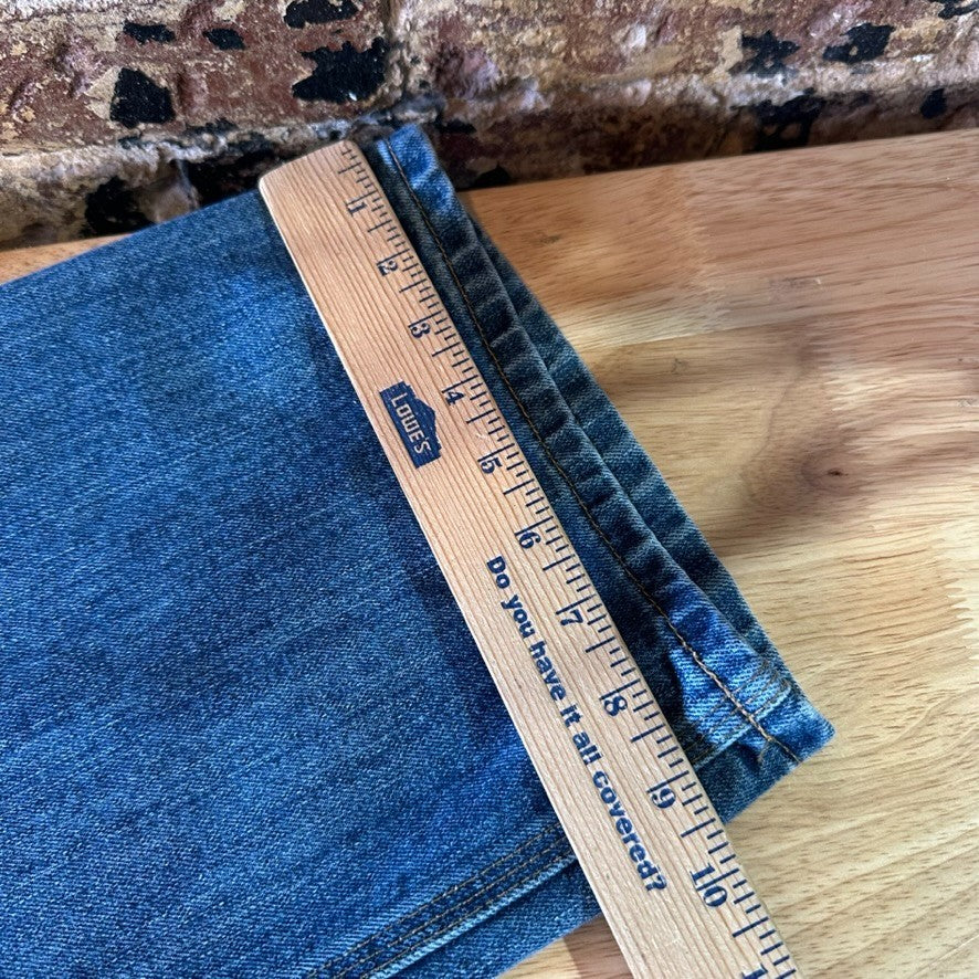 Carhartt Jeans Men Size 42x32 Blue Jean Workwear Relaxed Fit 5 pocket