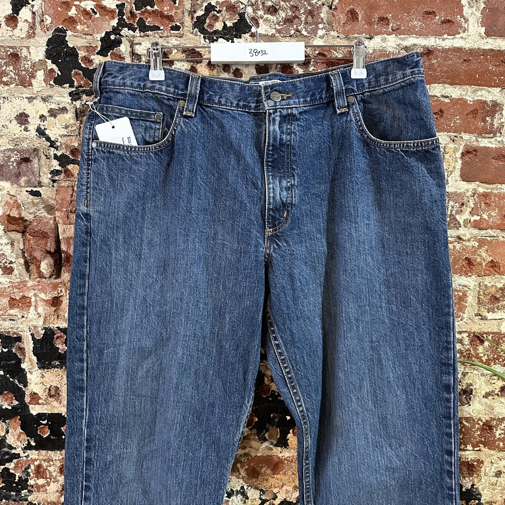 Carhartt Relaxed Fit Mens 38x32 Jeans Workwear Work BD5119-M
