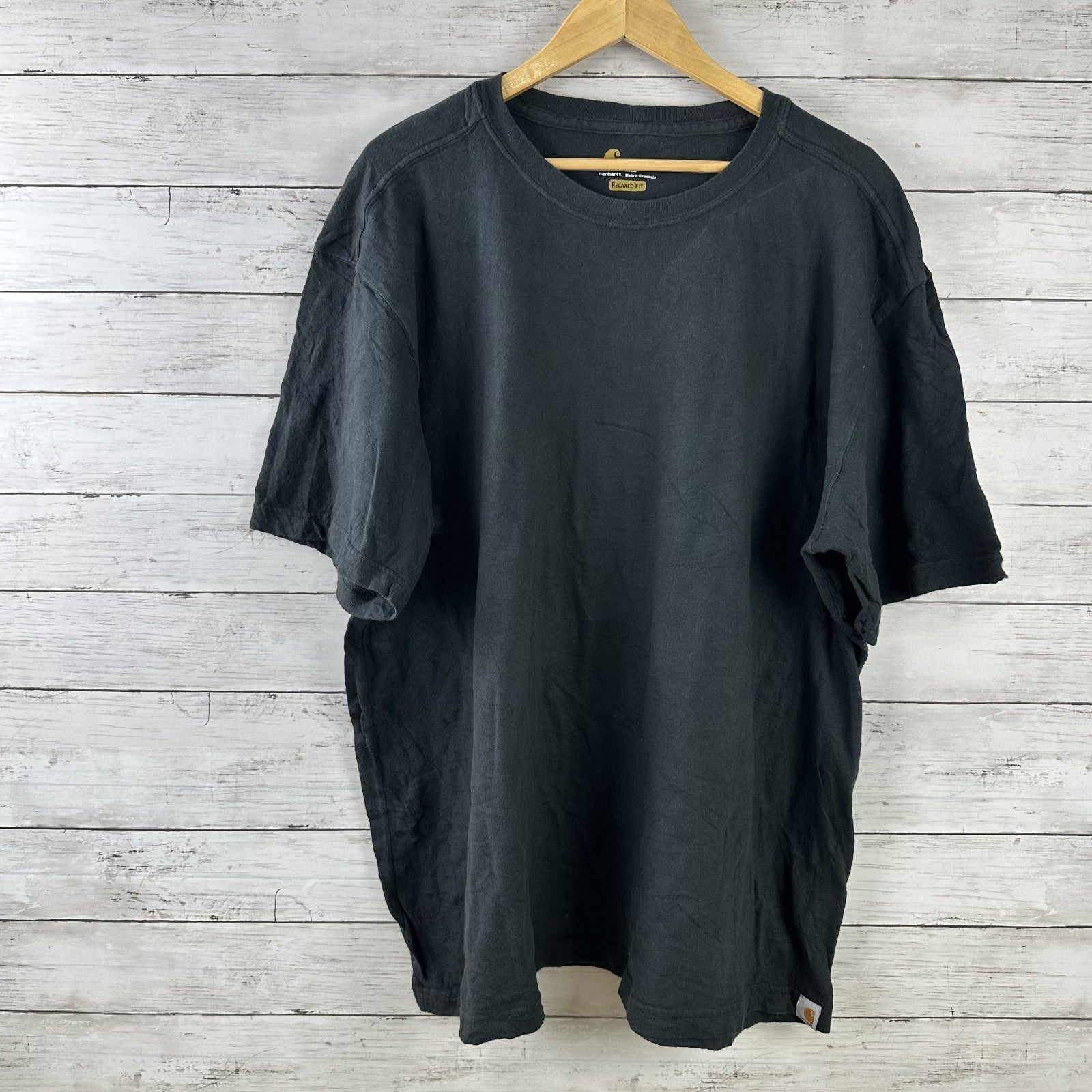 Carhartt Men's 2XL short Sleeve original Fit T Shirt Black Workwear