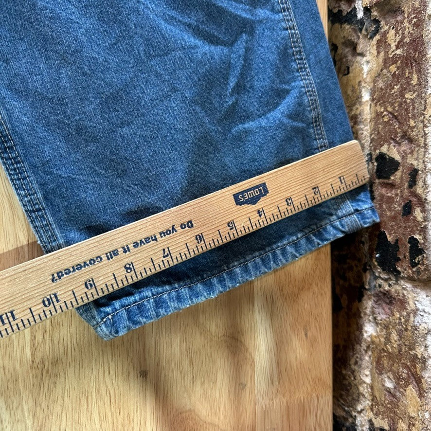 Carhartt Carpenter Jeans FRB13-DNM Mens 40x32 FR Flame Resistant Denim Loose