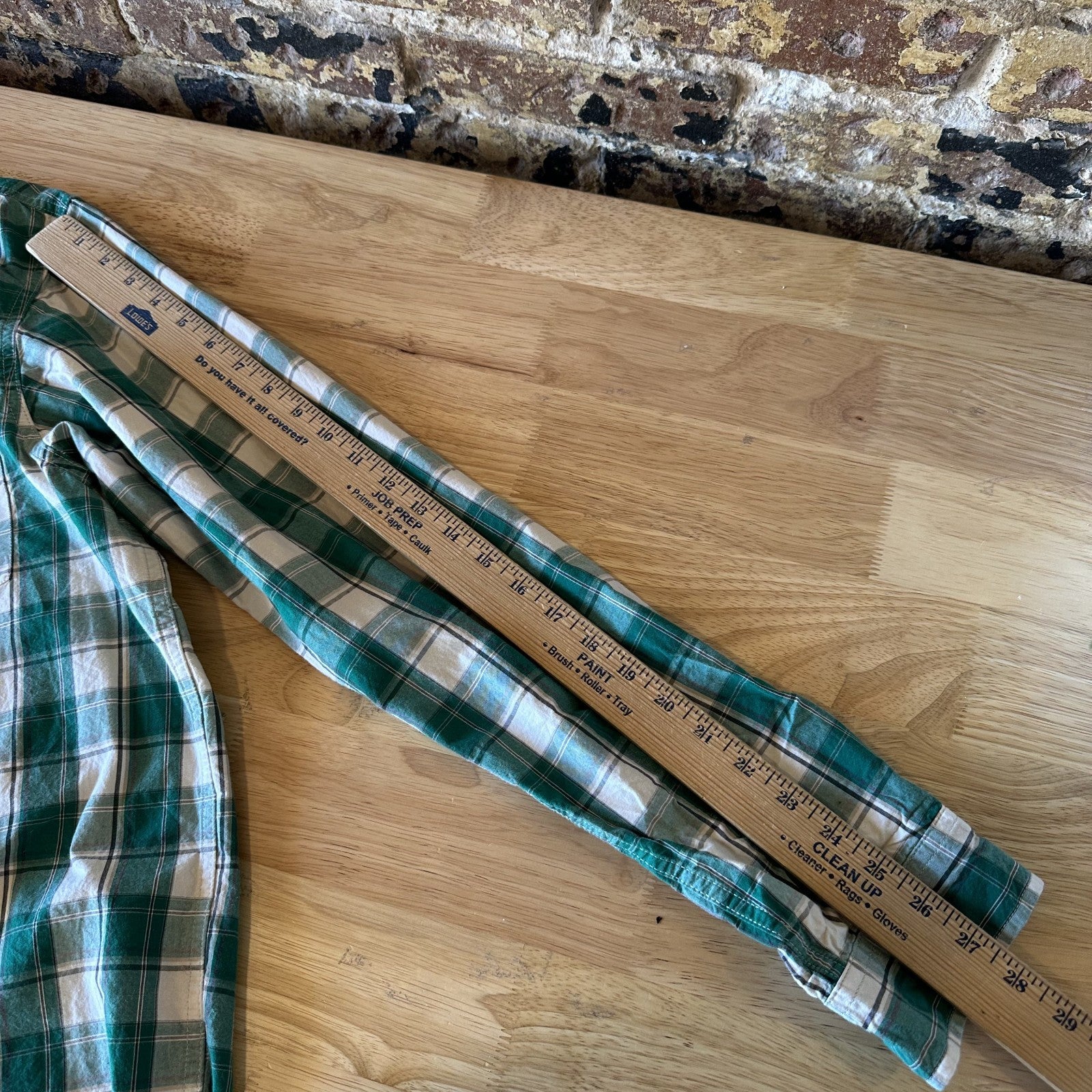 Carhartt Relaxed Fit Long Sleeve Mens Shirt Large Button Green plaid