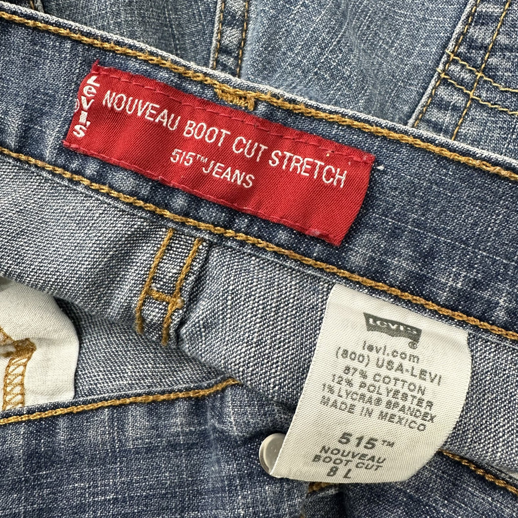 Levi’s Women’s 515 Jeans Bootcut 8 long Nouveau VTG 2004 30x33"