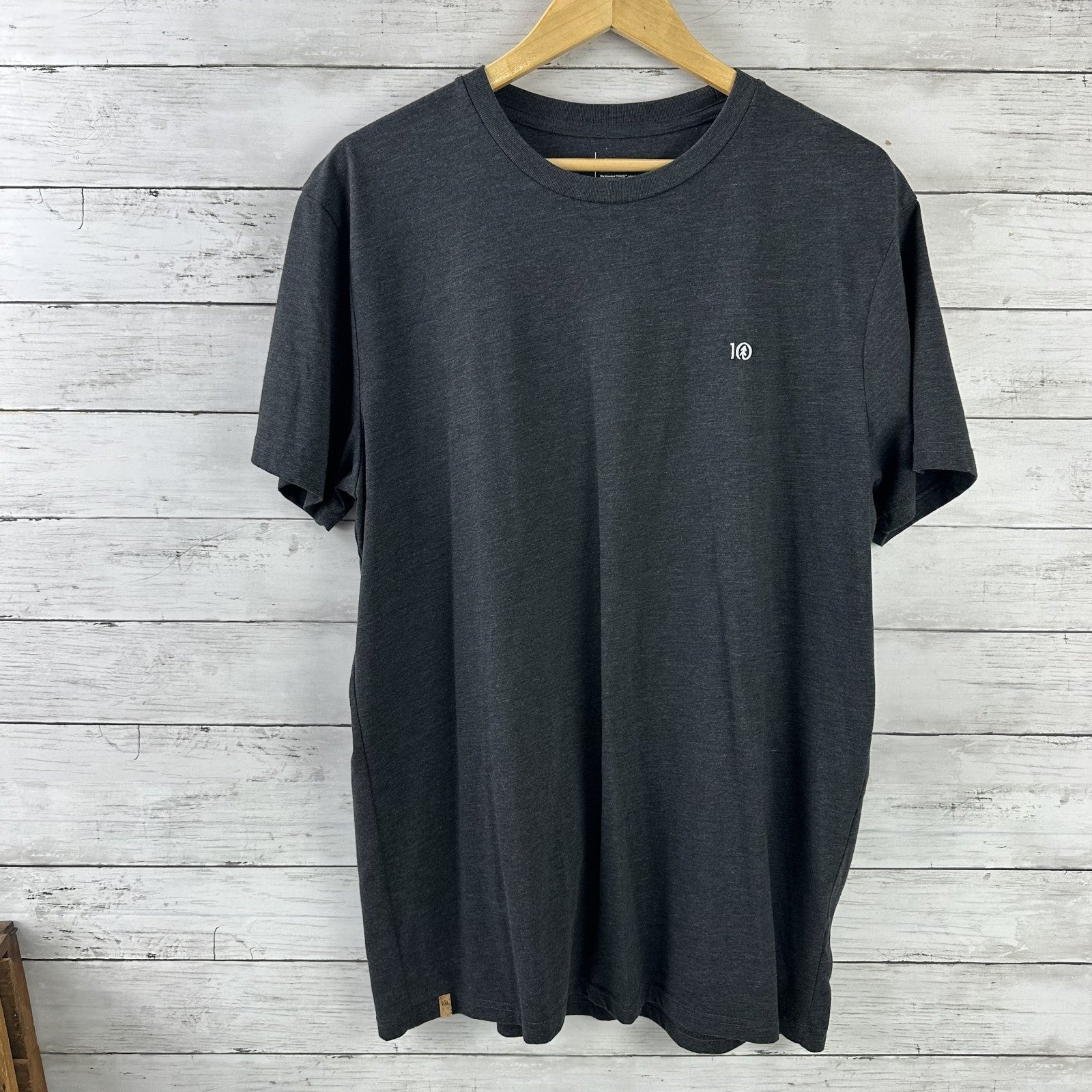 Treeblend T-Shirt Soft Everyday Tee Casual Top Gray Mens XL Short Sleeve