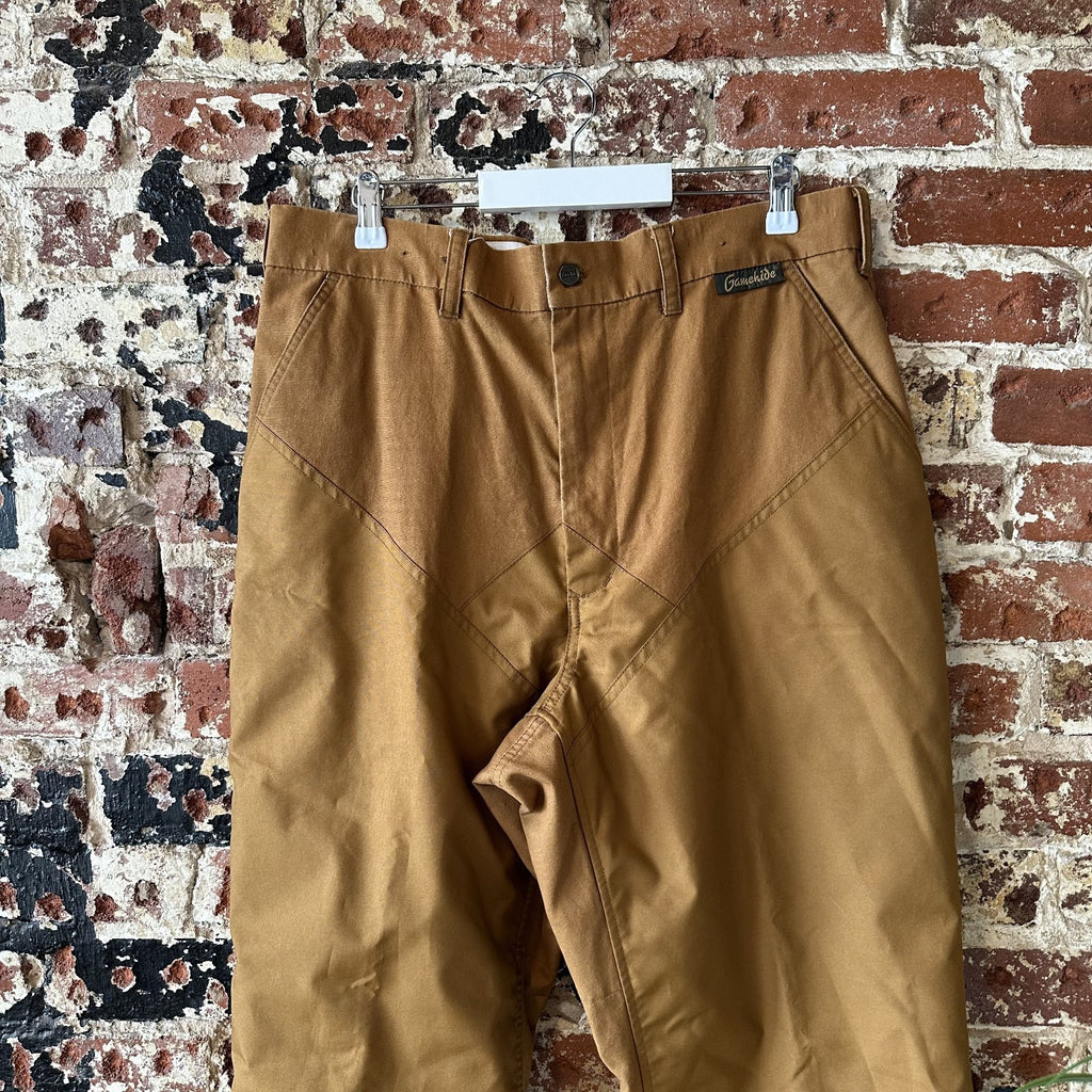 Gamehide Brush buster Pants Mens Size 36 Waterproof Outdoor Brown