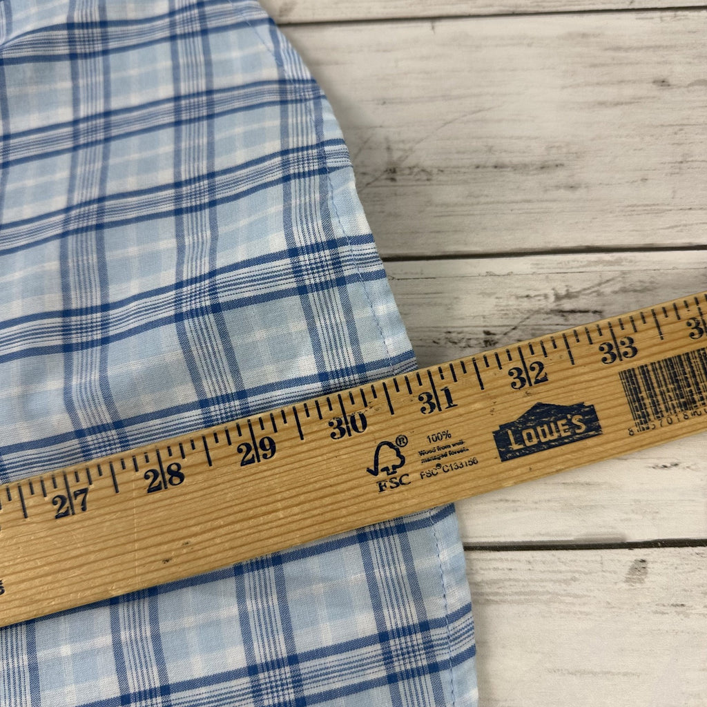 Wrangler Shirt Mens Medium Short Sleeve Button Up Pocket Rockabilly Western Snap