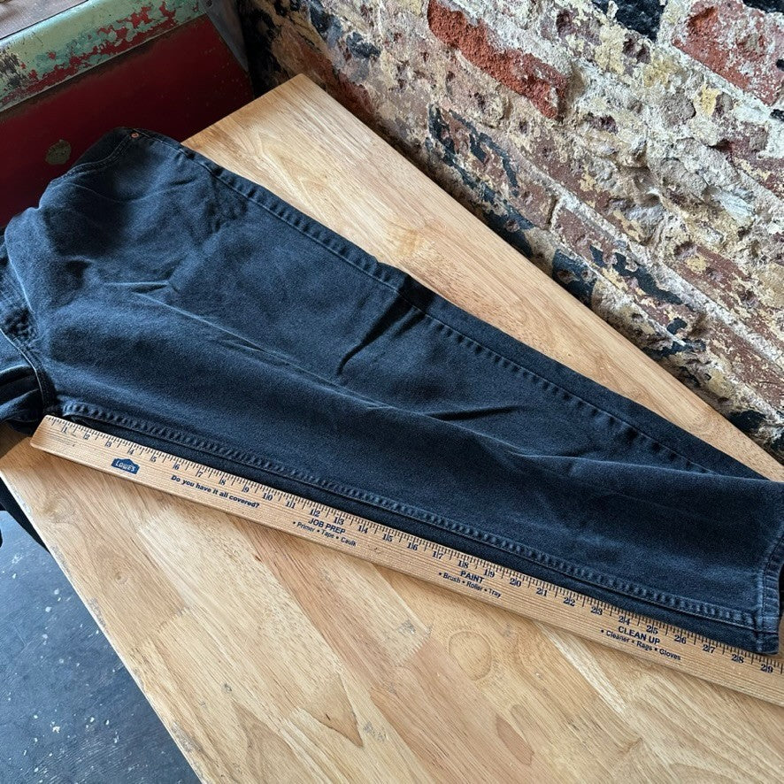VTG Levis 560 Loose Fit Tapered Leg 40x29.5 Black Red Tab Jeans Levi's Levi
