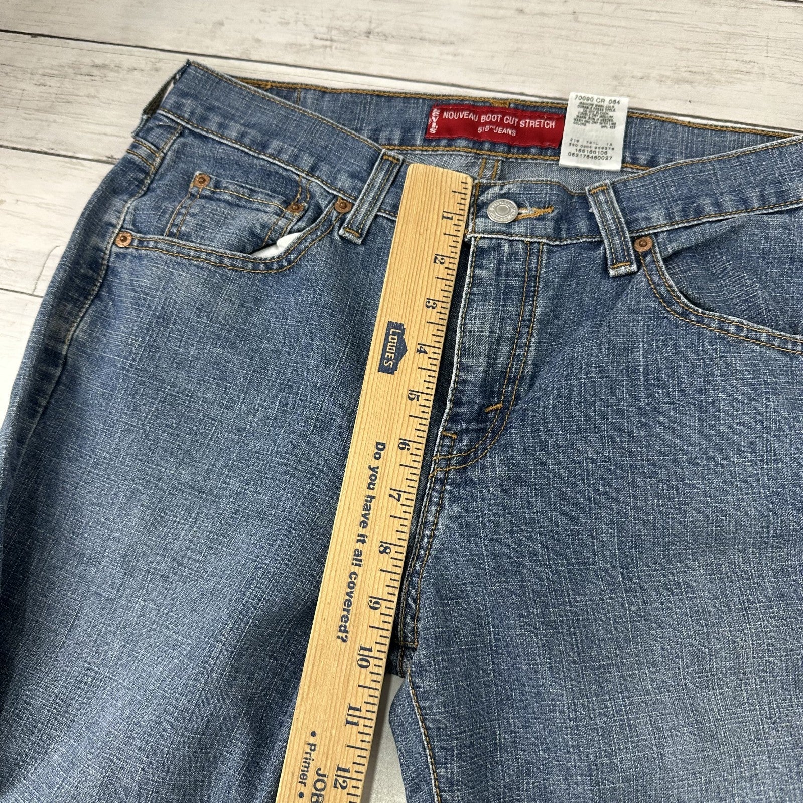 Levi’s Women’s 515 Jeans Bootcut 8 long Nouveau VTG 2004 30x33"