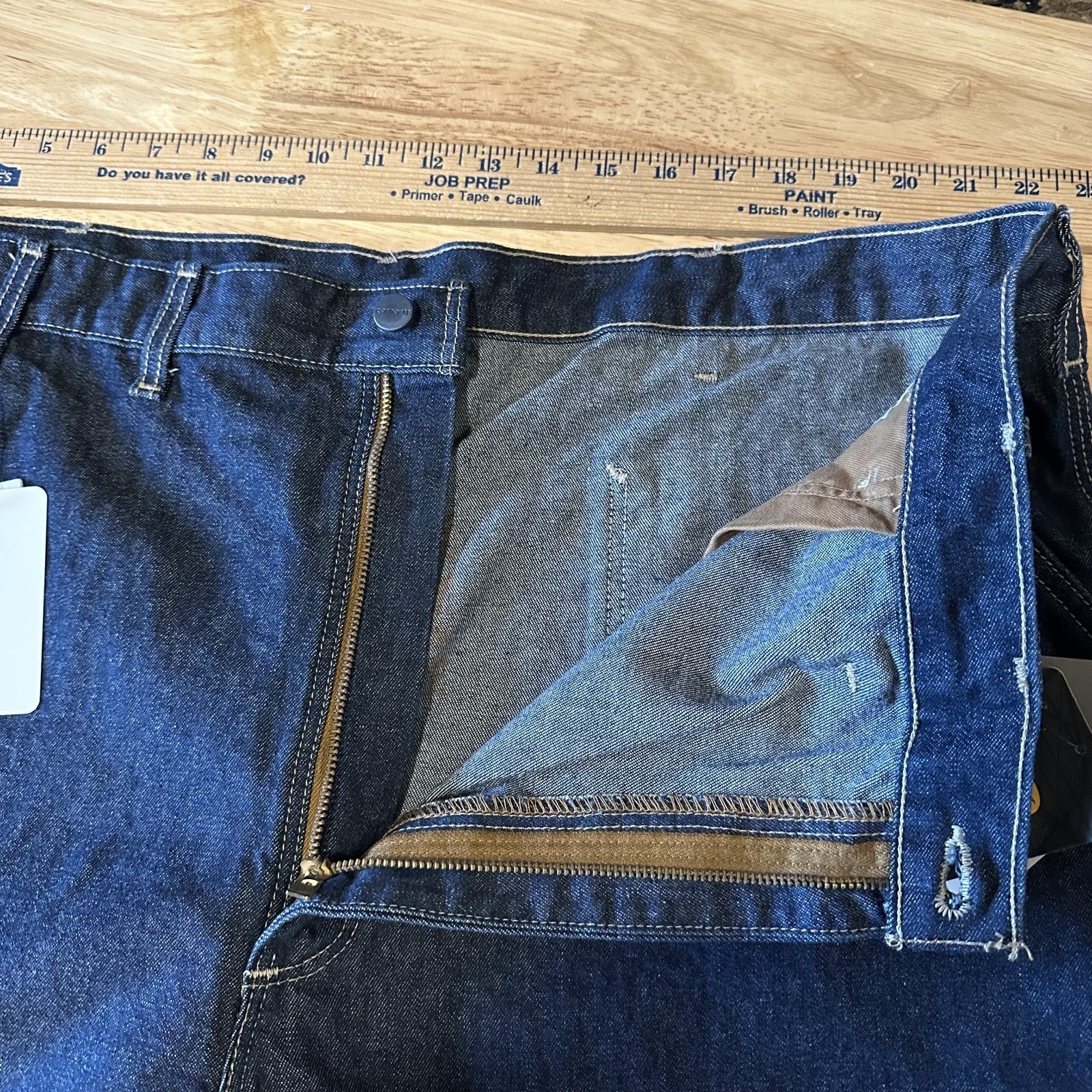 Carhartt 44X34 Flame Resistant Dungaree Jeans FRB13-401 NWT