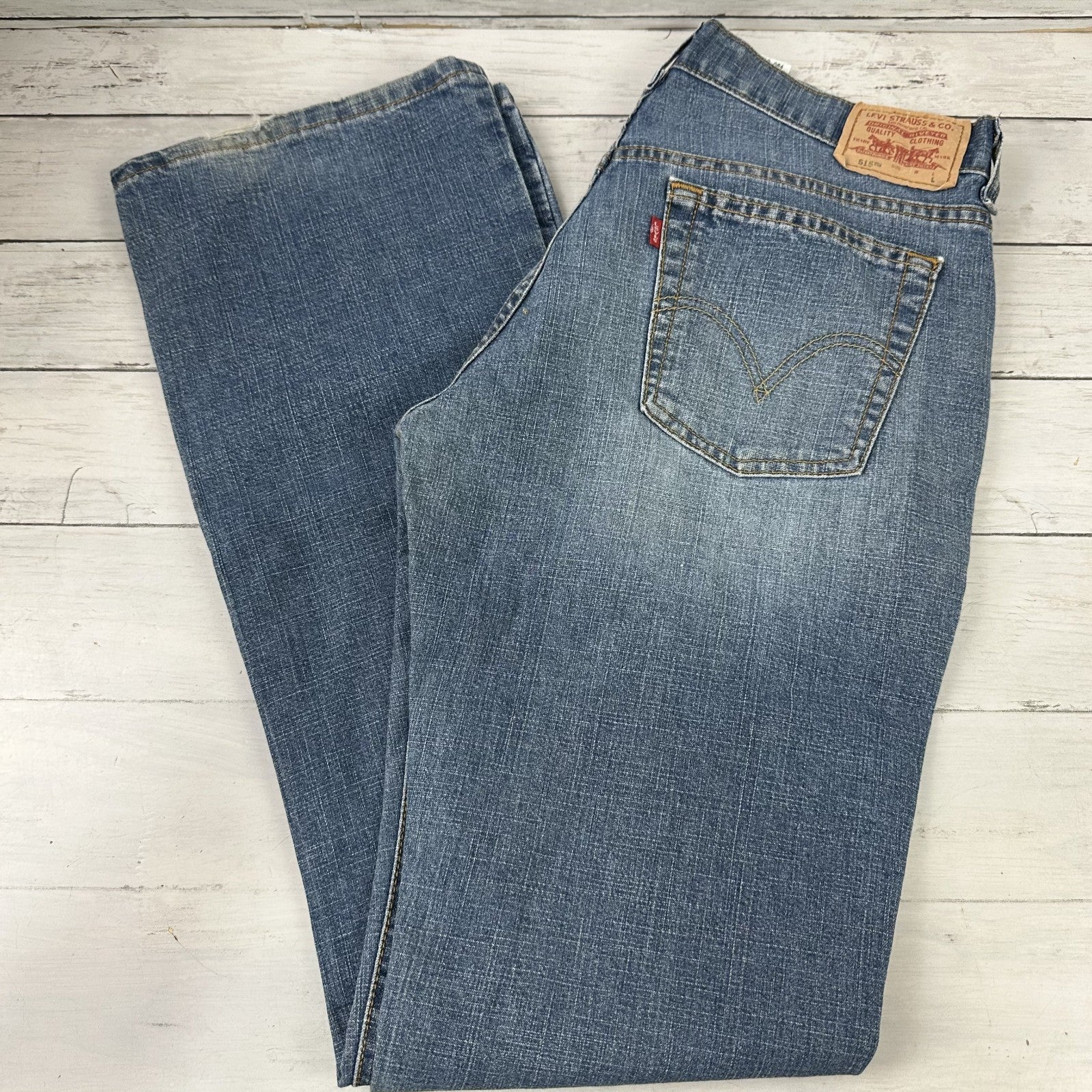 Levi’s Women’s 515 Jeans Bootcut 8 long Nouveau VTG 2004 30x33"