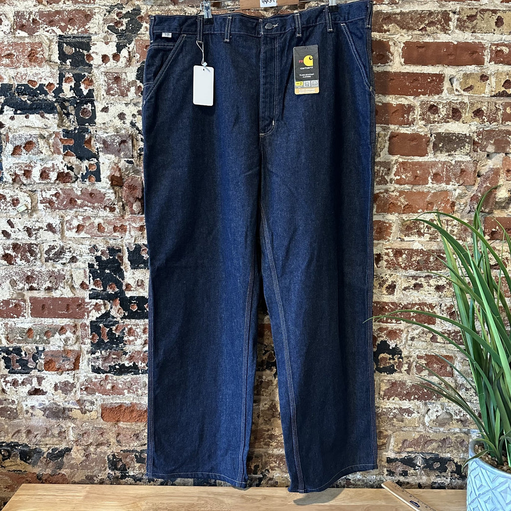 Carhartt 44X34 Flame Resistant Dungaree Jeans FRB13-401 NWT