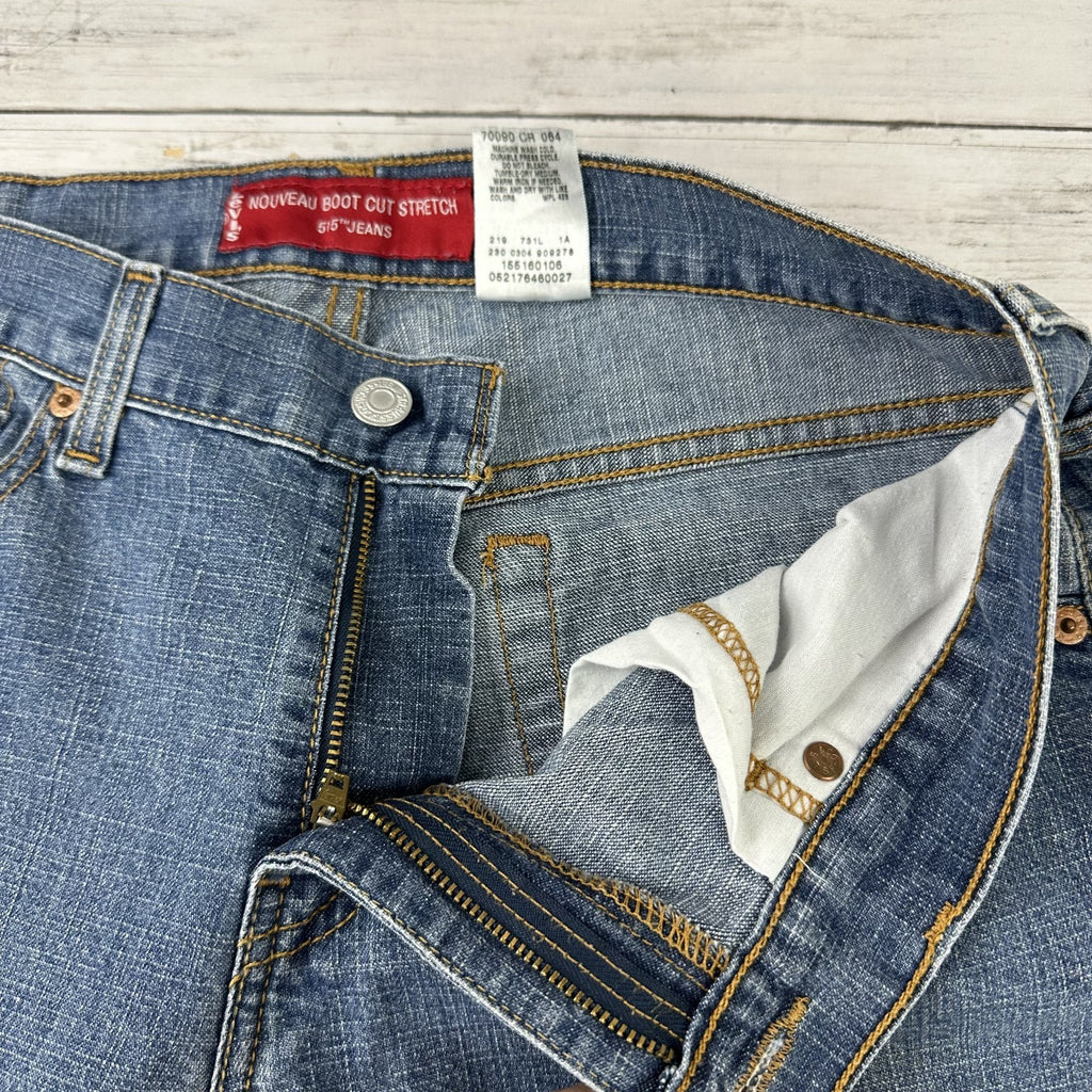 Levi’s Women’s 515 Jeans Bootcut 8 long Nouveau VTG 2004 30x33"