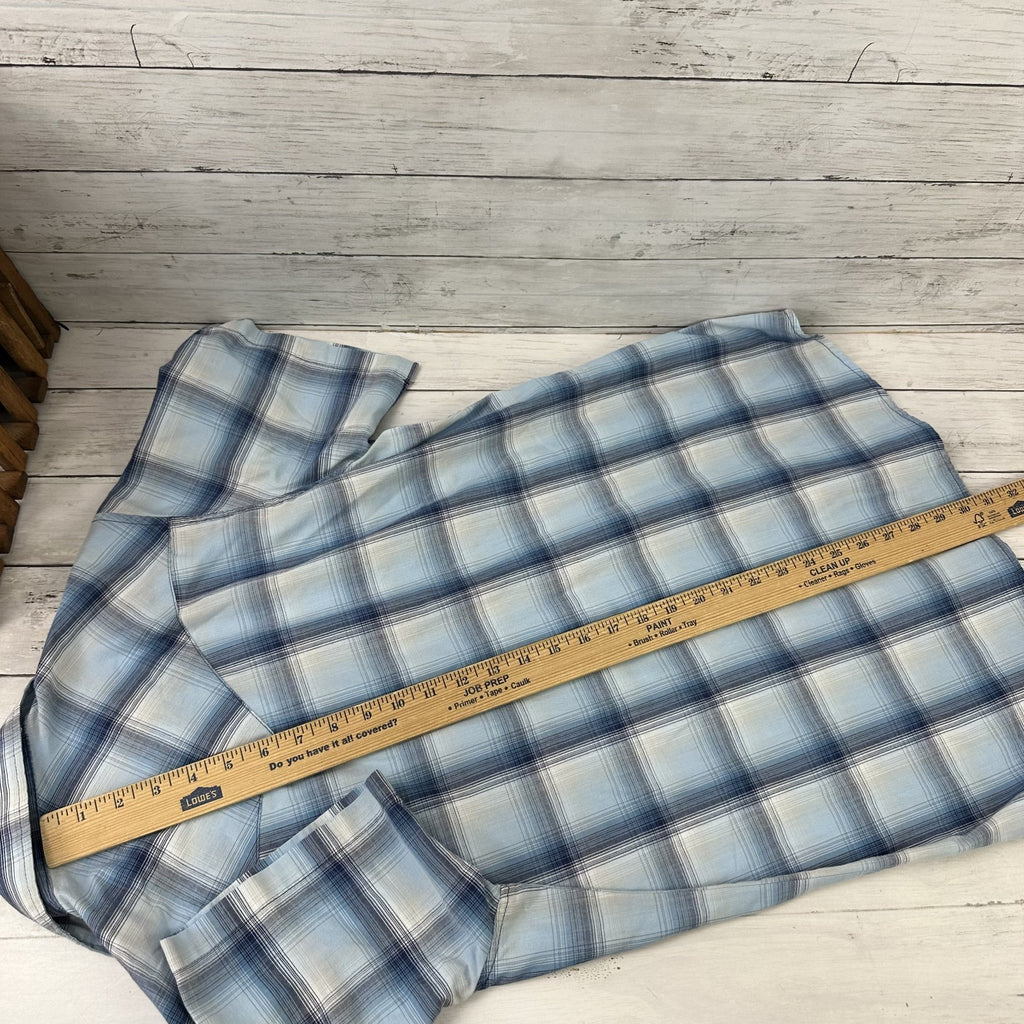 Wrangler Shirt Mens Medium Short Sleeve Button Up Pocket Rockabilly Western Snap