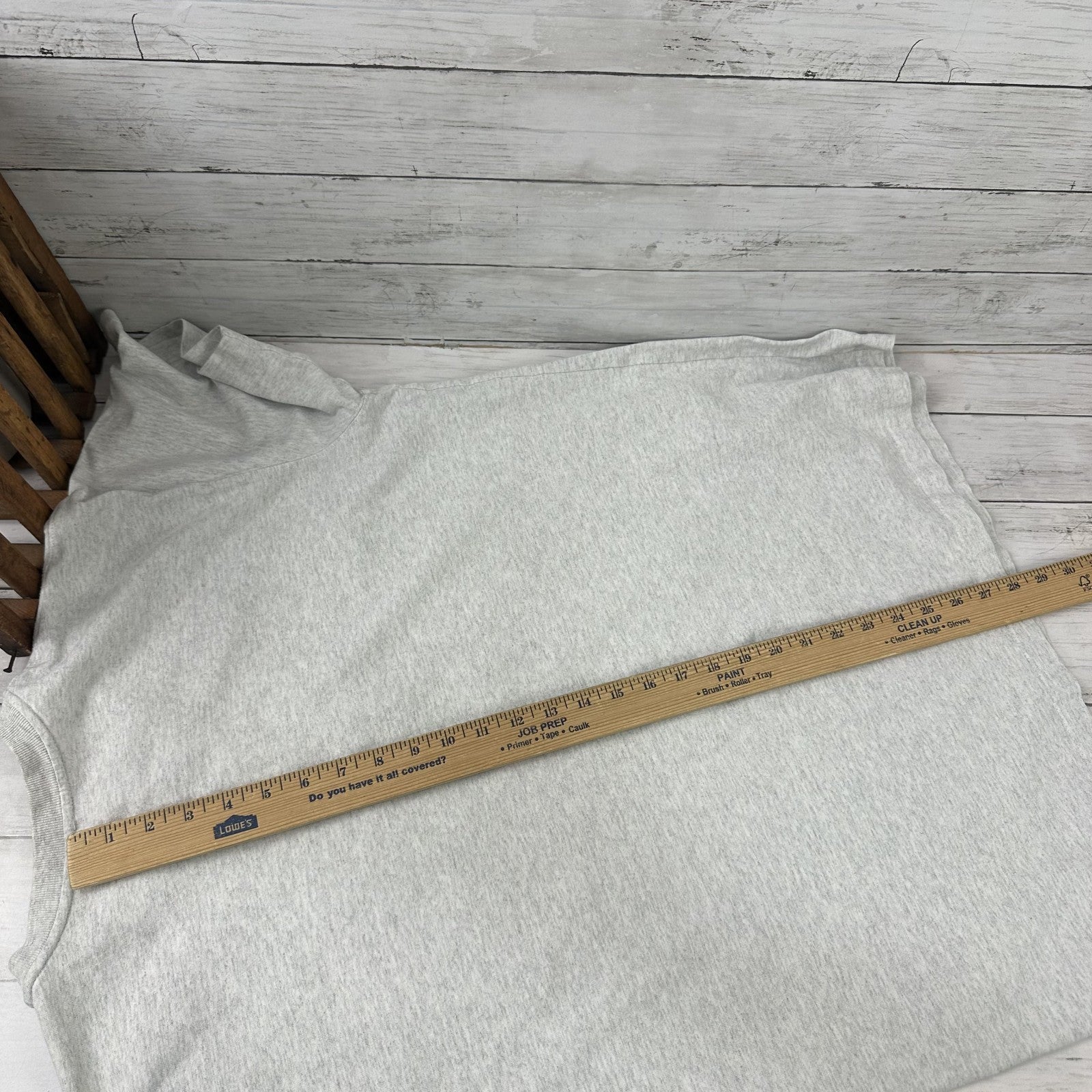 Carhartt T Shirt Men Large Tall Short Sleeve Pocket Workwear K84 ASH Henley Gray