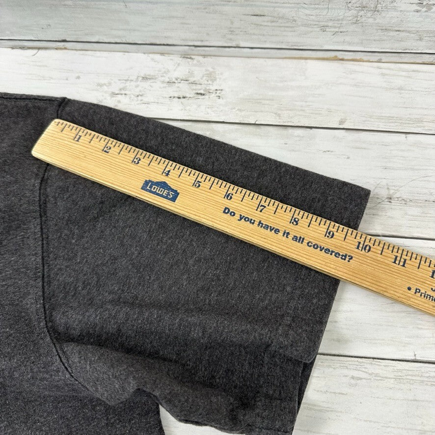 Carhartt T Shirt Mens Large Short Sleeve Workwear Pocket K87 CRH Loose Fit Gray