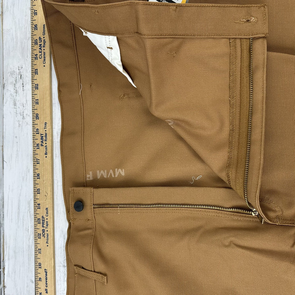 Carhartt FR Flame Resistant Work Duck Canvas Pants Mens 54x30 FRB229 Brown New