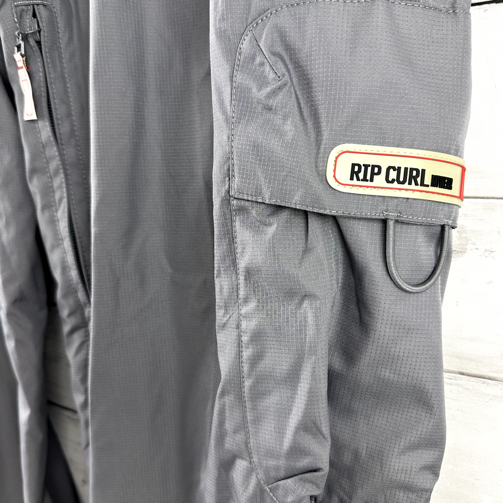 Vtg Ripcurl Mountainwear 2001 Womens juniors Snow Pants sz XL NWT Deadstock gray