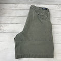 Vtg 2000 Patagonia Canvas Denim 7.5" Original Stand Up Hiking Shorts Men 34 green