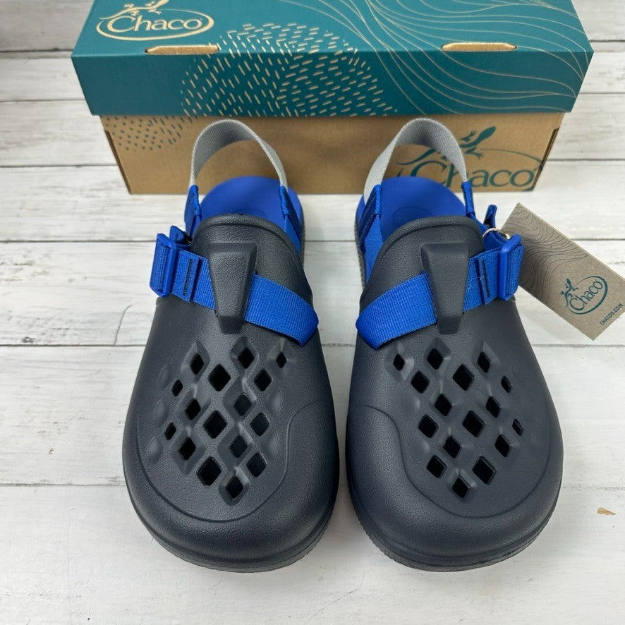 Chaco Chillos Mens Clog Shoe Size 8 Navy Blue Water Casual Garden New with Box