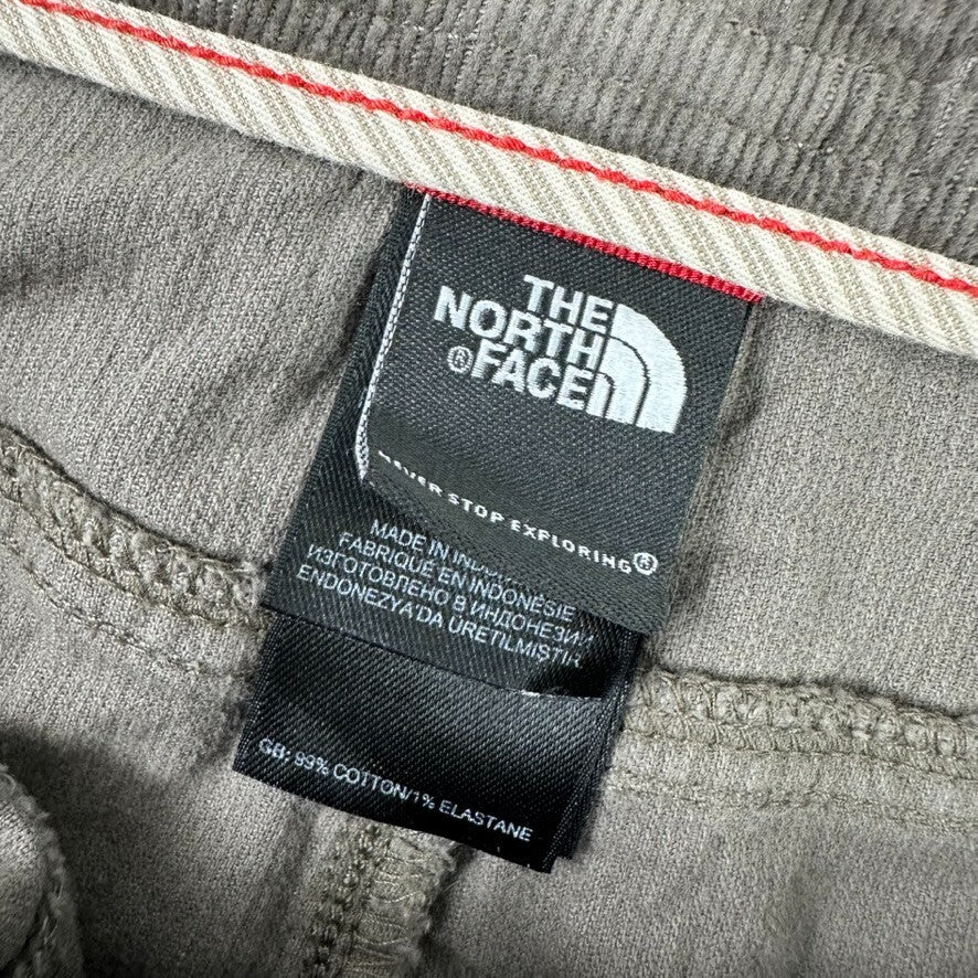 The North Face Skirt Womens Size 8 Corduroy Slit brown Hiking Walking